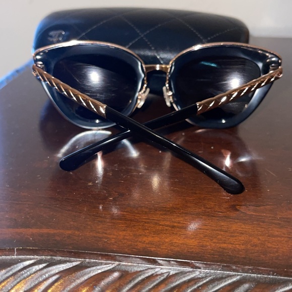 Chanel Cat Eye Quilted Sunglasses - EUC! - Picture 9 of 14
